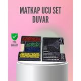 SHC4200 Kapsamlı Matkap Ucu Seti Organizer Kutulu Ahşap Metal Beton Delme - Seçenek
