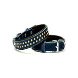 SHC4200 Konforlu Deri Kristal Taşlı Köpek Boyun Tasması 2 x 28-34 cm - Miktar