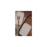 SHC4200 Kütahya Porselen Bone Minas 2 Parça 26X17 Santimetre Kayık Tabak, Goblen