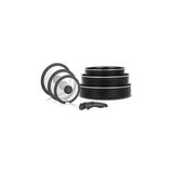 SHC4200 Leggno All-In-One Titanium 7 Parça Set: 20-24CM DERIN&AMP;26CM Sığ Tencere 20-24-26CM Cam Kapak 1 A