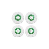SHC4200 Libman Tornado Spin Paspas Yedekleri - 4 Mikrofiber Kafa Kılıfı, Değiştirmesi Kolay, Makinede Yıkan - Seçenek