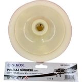 SHC4200 Mey Ithalat® 15050BS Polisaj Süngeri 150 mm Beyaz Sert