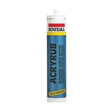 SHC4200 Mey Ithalat® Soudal Acryrub Silikonize Mastik 310 ml Antrasit - 0- Koyu Mavi