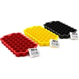 SHC4200 Mini Petek Buz Kalıbı - 38 Bölmeli - Silikon - Renkli - Ahşap