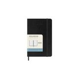 SHC4200 Moleskine Klasik 12 Aylık 2025 Aylık Planlayıcı, Yumuşak Kapak, Cep (3.5" x 5.5"), Siyah, - Ölçü - Tipi
