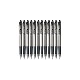 SHC4200 Pentel 0.7 mm Tükenmez Kalem - Ekonomik Siyah - Siyah