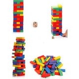 SHC4200 Playwood Renkli Ahşap Denge Oyunu 54 Parça - 000-Siyah