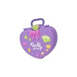 SHC4200 Polly Pocket Bebekler ve Sırt Çantası Şeklinde Oyun Seti Lunapark Temasına Mini Golf Sahası, - Seçenek