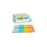 SHC4200 Post-It Mini Notlar, 3,8 x 5,1 Cm, 24 Blok, Amerika'n N No. 1 Favorite Sticky Notes, Marseille - Ölçü - Tipi