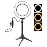 SHC4200 Puluz 6.2cm PKT3032 LED Işık 16CM Stand Youtubercanlı Yayın Selfie Tiktok MAKEUP-(5775) - Seçenek