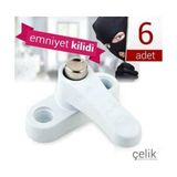 SHC4200 Pvc Kapı Pencere Kilidi - Çelik - 6 Adet - Seçenek