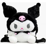 SHC4200 Sevimli Peluş Kuromi Sırt Çantası - 000-Siyah