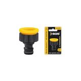 SHC4200 Sgs Musluk Adaptörü, Plastik, Sarı, 1/2-3/4 Inç, SGS4265, Kutu Içinde, 1 Adet - Seçenek