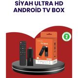 SHC4200 Siyah Wifi Destekli Android TV Dönüştürücü Stick 4K HD Çözünürlük ile Hızlı İnternet Deneyimi - Seçenek