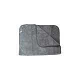 SHC4200 Spark 2316 Mikrofiber Peluş Oto Kurulama Temizlik Bezi Büyük Boy 60X90 Cm. Gri