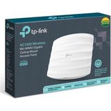SHC4200 Tp-Link Omada EAP225 AC1350 Dual Band Wifi 1xgbit RJ45 450MBPS/2.4GHZ Tavan Tipi Access Point (Poe - Seçenek