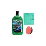 SHC4200 Turtle Wax Meta'lik Ptfe Katkılı Teflon Sıvı Cila 500 Ml, Sünger, Bez