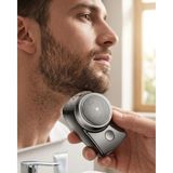 SHC4200 USB Mini Tıraş Makinesi Şarjlı Taşınabilir Sıfır Sakal Makinesi Ipx6 - 000-Siyah