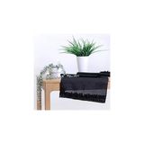 SHC4200 Viemso Simli Keten Runner Fırfırlı 45X150 cm V0002074