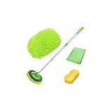 SHC4200 Wonkey - 3'lü Oto Dış Temizlik Seti - Oto Yıkama Fırçası - 50X70 Mikrofiber Cam Bezi, Oto Yıka