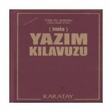 SHC4200 Yazım Kılavuzu (Imla) - (Plastik Kapak) - Seçenek