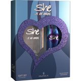 She Angel Kadın Parfüm ve Deodorant Seti EDT 50 ml 150 ml Lüks Ambalajda Hediye Seçeneği