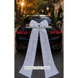 s'he design organizasyon Kişiye Özel Ütü ile Yapışan Fiyonk Yazı Baskısı – Just Married, Mr & Mrs, İsim ve Tarih Baskısı