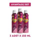 She Fun Kadın Deodorant ( 3 Adet X 150 ml )