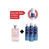 She Is Angel Kadın Edt Parfüm 50 ml & Deodorant 3*150 ml Avantajlı Set, Roll On Hediyeli