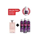 She Is Clubber Kadın Edt Parfüm 50 ml & Deodorant 3*150 ml Avantajlı Set, Roll On Hediyeli