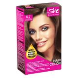 SHE Natural Color Saç Boyası 6.7 Çikolata Kahve