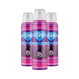 She Sexy 3x150 ml Kadın Sprey Deodorant