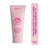 S'he Vec. Crush On Pink Ton Eşitleyici, Leke Karşıtı ve Aydınlatıcı Pembe 50+SPF Güneş Kremi 50 ml