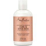 Shea Moisture Coconut & Hibiscus 237 ml Durulanmayan Şekillendirici Saç Bakım Sütü