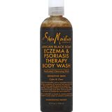 SHEA MOISTURE NEM Afrika Siyah Sabun Egzama Sedef Hastalıkları Hassas Ciltler için İlaçlı Temizleyici 12 oz