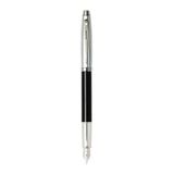 Sheaffer 100 EOL Siyah Gövde Krom Kapak Dolma Kalem