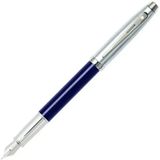 Sheaffer 9308-0 Shfr 100 Mavi Gövde Krom Kapak Nikel Klips Dolma Kalem