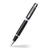 Sheaffer 93121 300 Rollerball Siyah Parlak Lake Kaplama Kapak Dolma Kalem