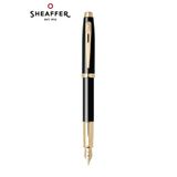 Sheaffer 9322-0 100 Serisi Dolmakalem Parlak Siyah Altın (M) Özel Hediyelik Kutulu
