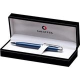 Sheaffer 9333-2 500 Serisi Tükenmez Kalem Parlak Mavi Krom - Ana Renkler