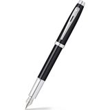 Sheaffer 9338-0 100 Serisi Dolma Kalem (M) Parlak Siyah Krom - Altın - Sarı