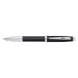 SHEAFFER 9338-0 100 Serisi Dolma Kalem (M) Parlak Siyah Krom