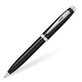 SHEAFFER 9338-2 100 Serisi Tükenmez Kalem Parlak Siyah Krom