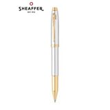 Sheaffer 9340-1 100 Serisi Roller Kalem Parlak Krom Altın Özel Hediyelik Kutulu