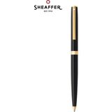 Sheaffer 9471-2 Sagaris Parlak Siyah Altın Tükenmez Kalem