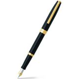 Sheaffer 94710 Sagaris Dolma Kalem, Medium Uç Siyah Altın - Altın - Sarı