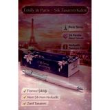 Sheaffer Sentinel Emily in Paris 321 Pembe Mat Gövde Krom Detaylı Tükenmez Kalem