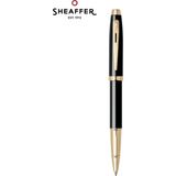 Sheaffer - WizDesign 9322-1 100 Serisi Roller Kalem Parlak Siyah Altın ( İsme Özel Seçeneği - Hediyelik )