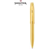 Sheaffer - WizDesign 9372-2 100 Altın Kaplama Serisi Tükenmez Kalem ( İsme Özel Seçeneği - Hediyelik )