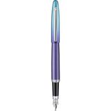 Sheaffer Wizdesign (Yeni) 9430-0 Vfm Expressıon Dolma Kalem Sedefli Mavi - Mor Degradeli (Isme Özel - Kutulu)